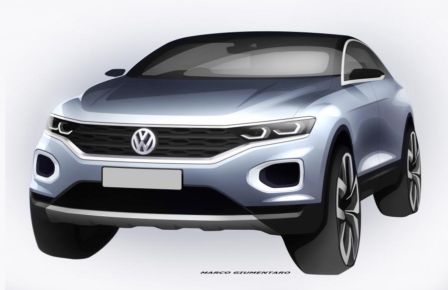 Эскиз Volkswagen T-Roc 4Motion 2017 года  (WW) (фото 20 из 59)